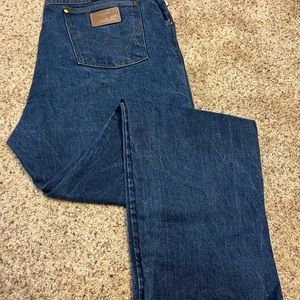 Men’s boot cut wranglers
